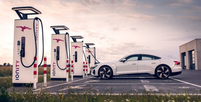 ionity audi punkty ładowania
