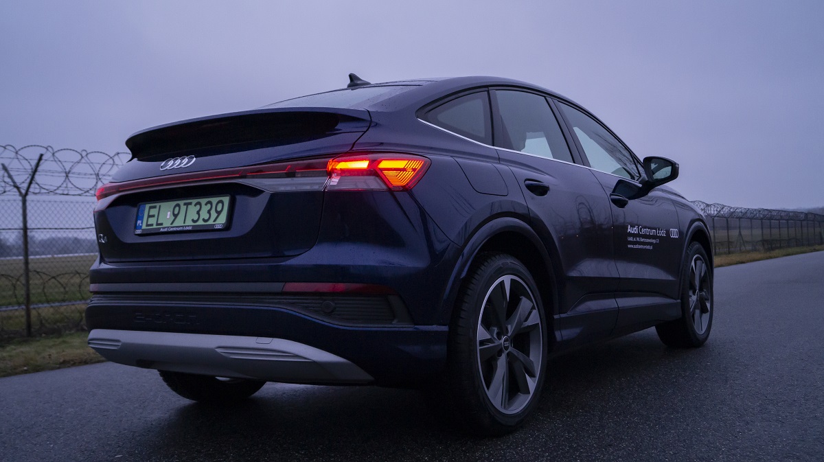 Audi Q4 etron Sportback zniżka na paliwa