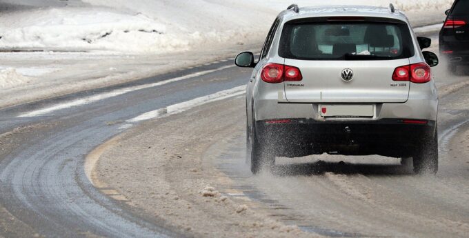 śnieg mróz warunki pogoda prognoza droga kierowcy