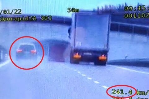 Pierwszy Niemiec już też płacze za 240 km/h po Polsce. Wybuli 2500 zł, ale to nie koniec jego zmartwień