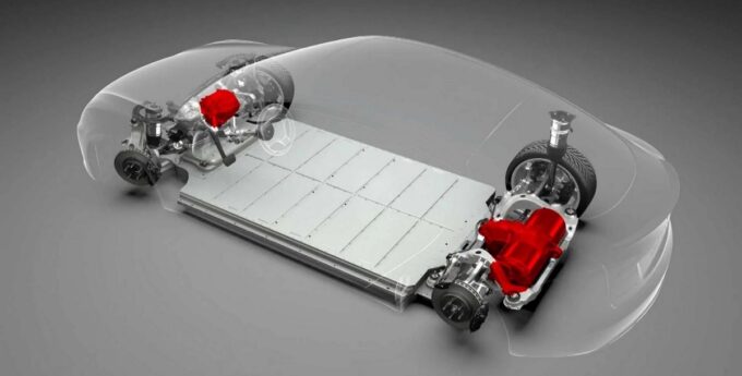 rachunek za wymiane baterii tesli