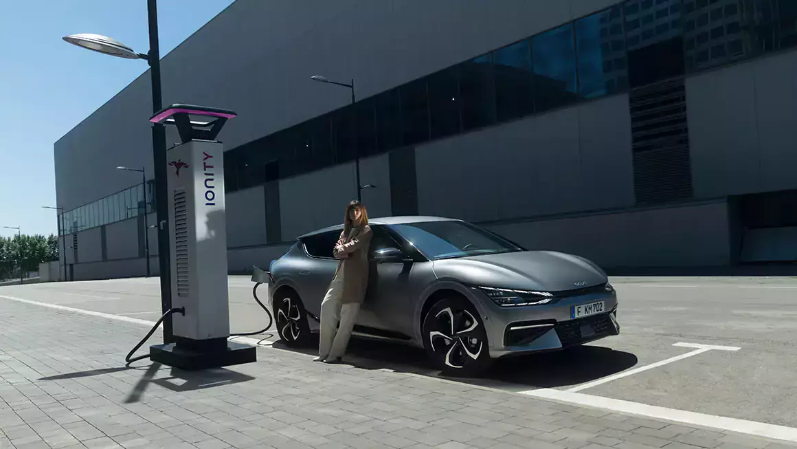 Kia EV6 ładowanie