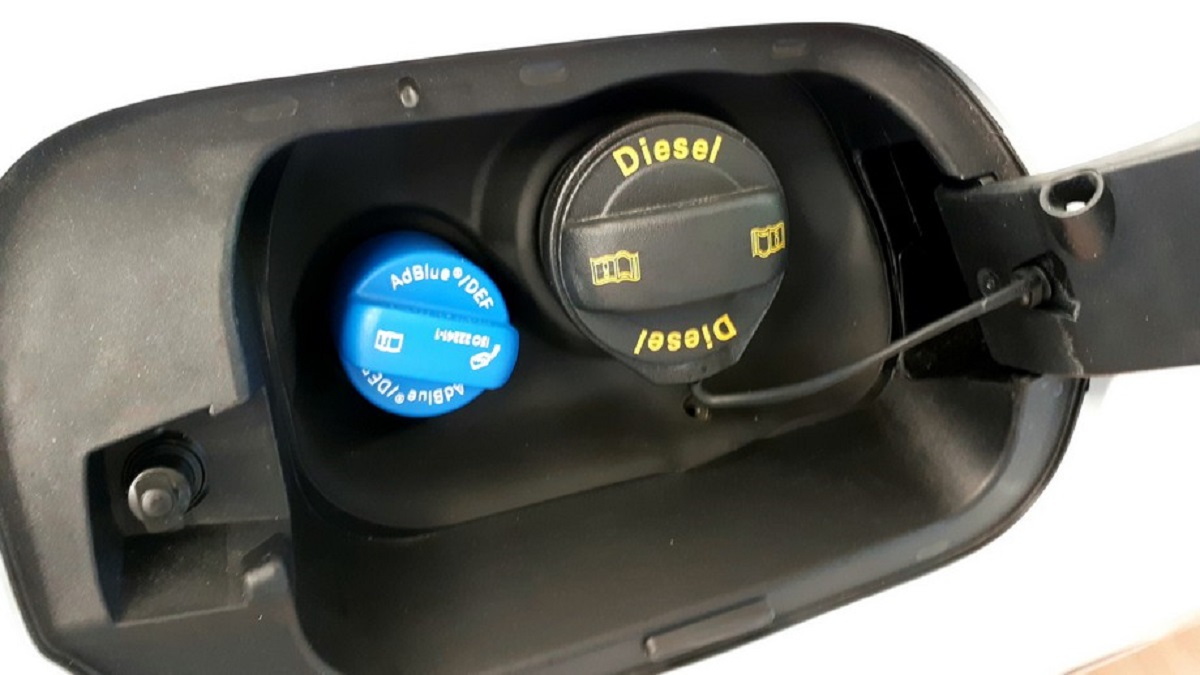 AdBlue w samochodzie z silnikiem diesla