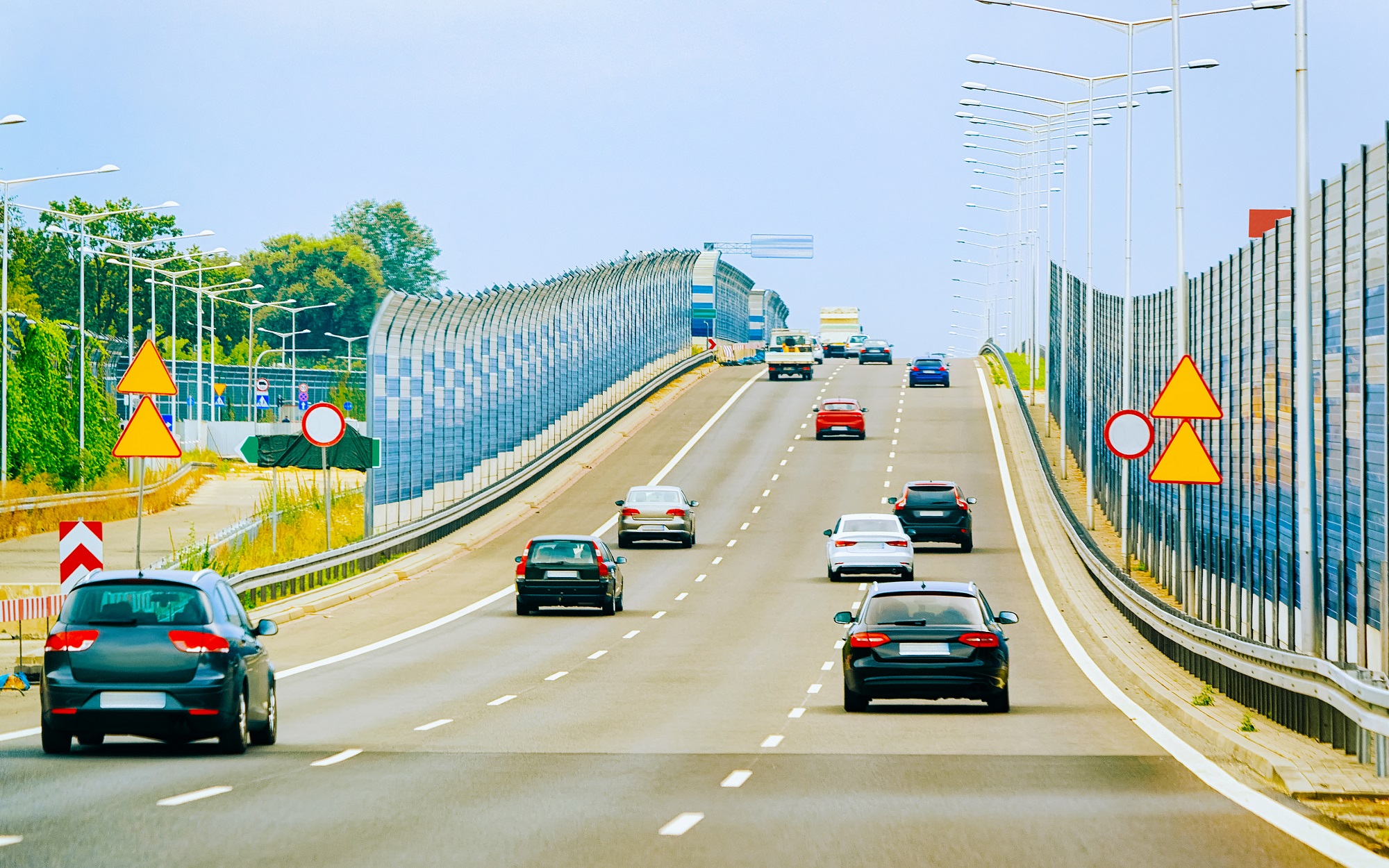 sytuacje drogowe powodujące stres kierowcy na autostradzie