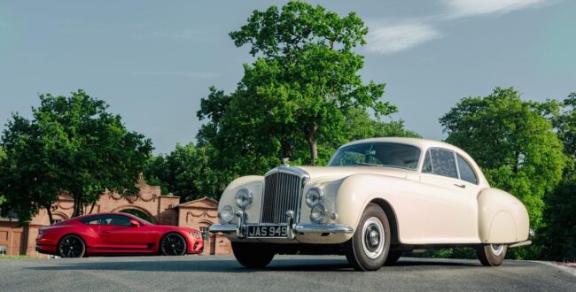 Bentley Continental ma powody do świętowania. Marka skończyła właśnie 70 lat