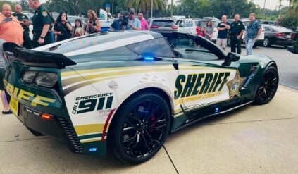 To najbardziej wystrzałowy radiowóz w tym kraju. „Podatnicy by na niego nie pozwolili – jest za drogi”