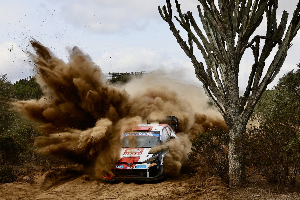 Kalle Rovanpera / Toyota Yaris Rally1 / Rajd Safari 2022 / WRC