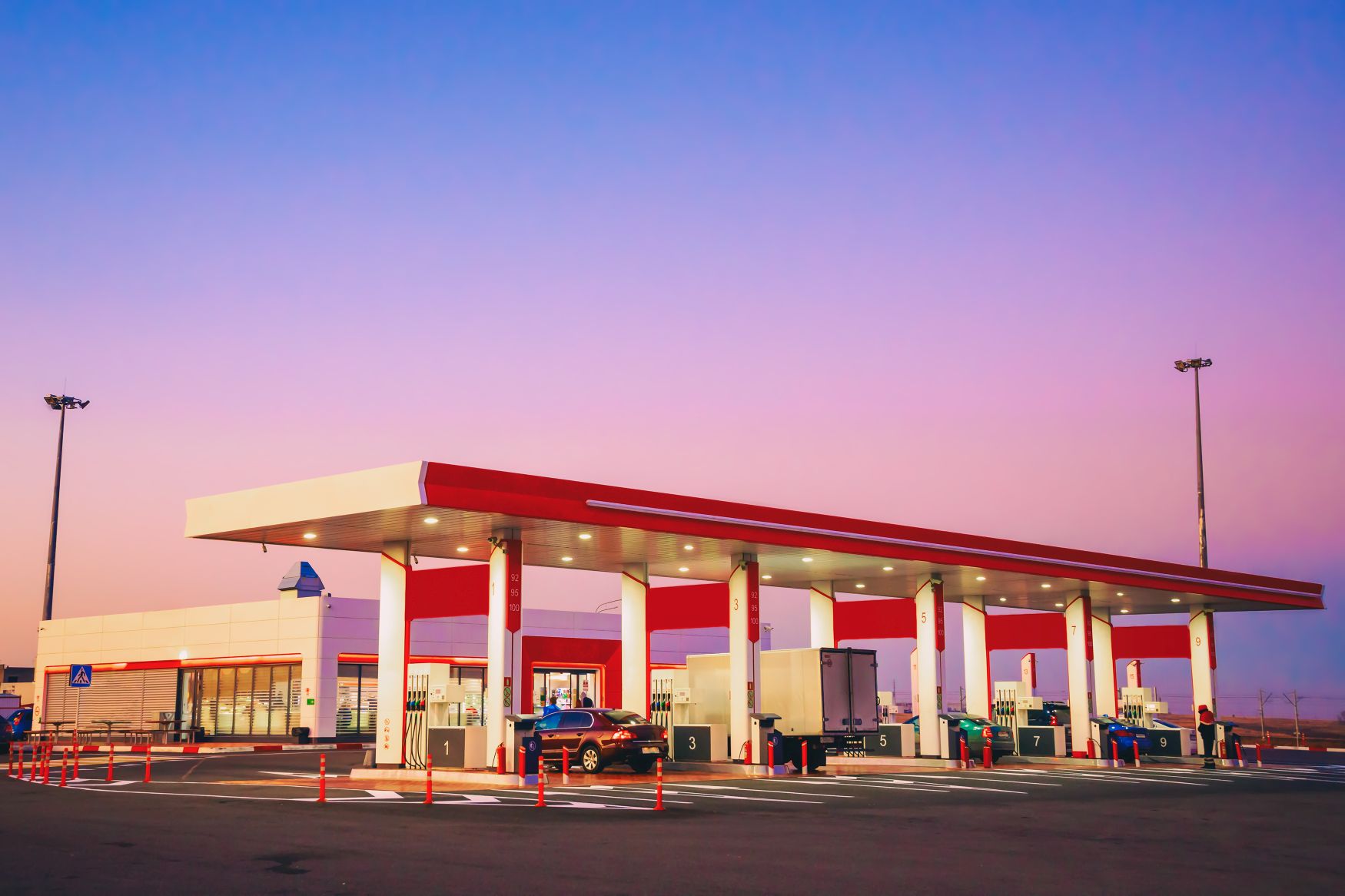 diesel paliwo tankowanie