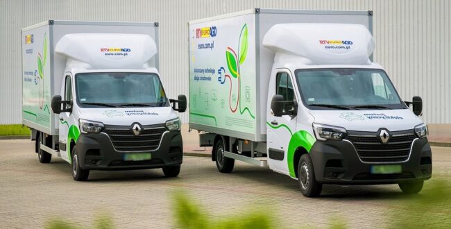 Elektryczne Renault Master E-Tech należą już do floty EURO-net