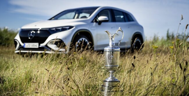 Mercedes-Benz poszerza współpracę z The R&A. Pojazdy Mercedesa pojawiły się podczas turnieju golfowego The Open