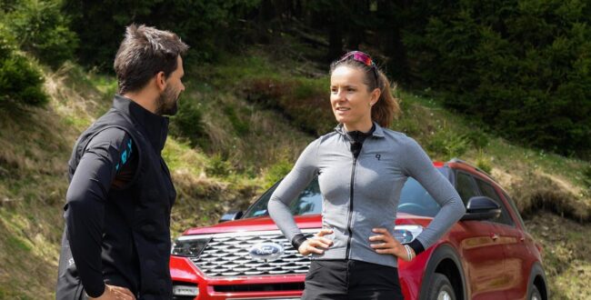 Maja Włoszczowska wraz z Fordem odwiedza Bikepark w Czarnej Górze