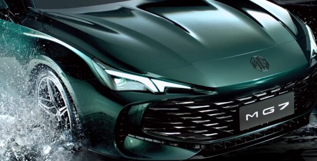 MG7-10 przód nowy samochod sportowy