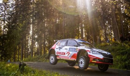 Marczyk na podium Rajdu Finlandii!