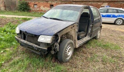 Takim samochodem uciekał przed policją. Policjanci nie wierzyli własnym oczom