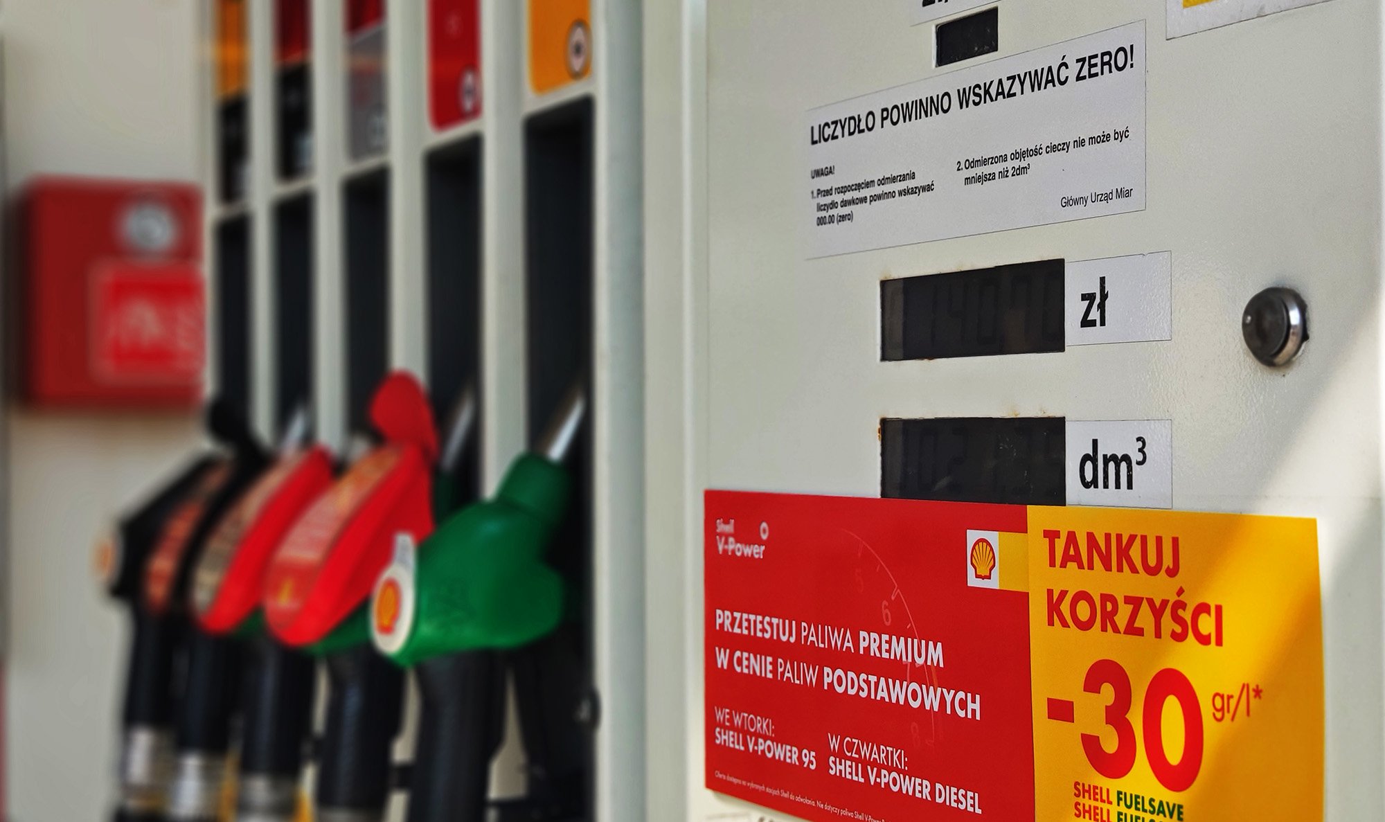 Dystrybutor Shell - rabat -30 gr