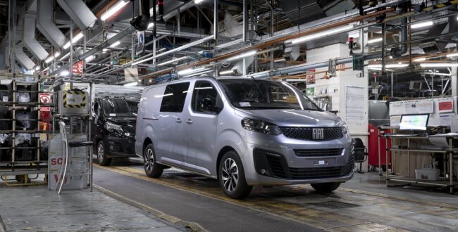 Zakład Stellantis w Luton zajmie się produkcją samochodu dostawczego od Fiata