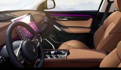 konkurent dacii od vinfast wnetrze