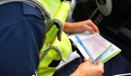 mandat parkowanie policja