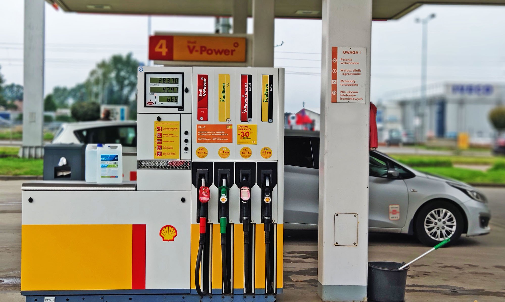 Stacja paliw Shell w Łodzi
