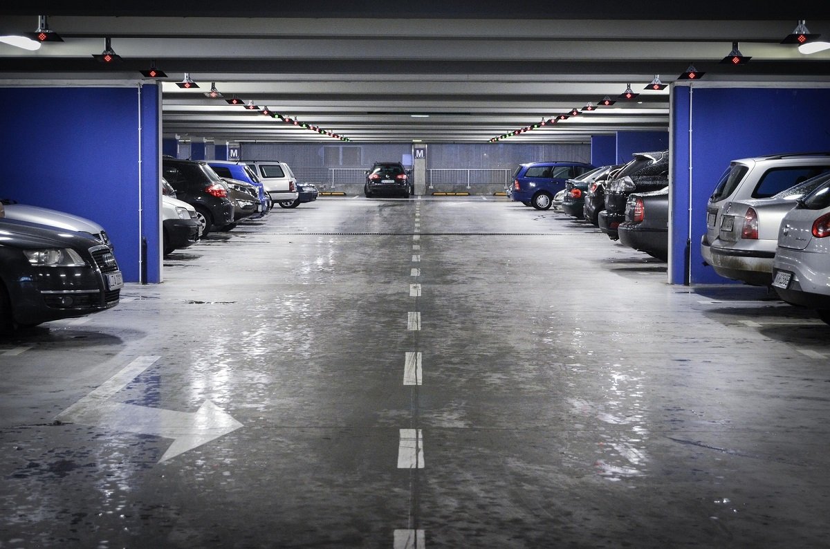 kara parking kierowca samochód