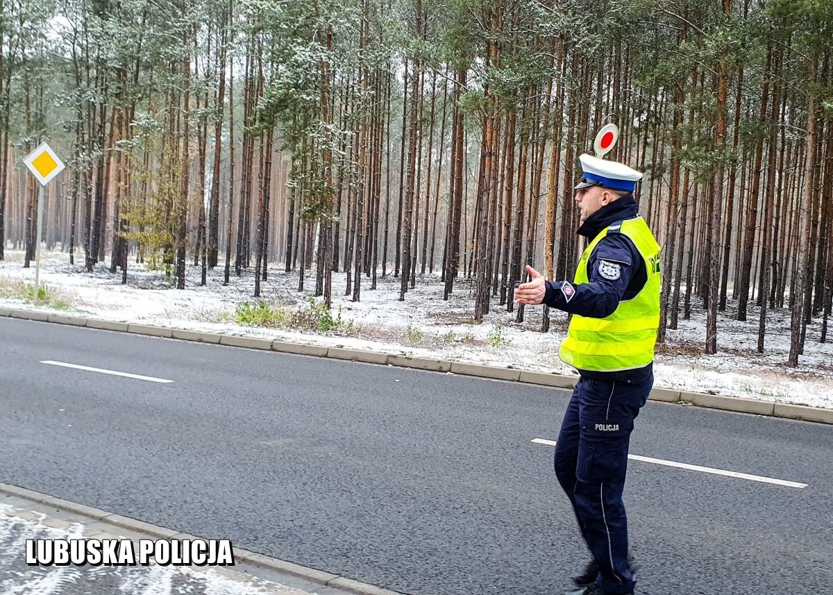 kierowcy mandat zima policja