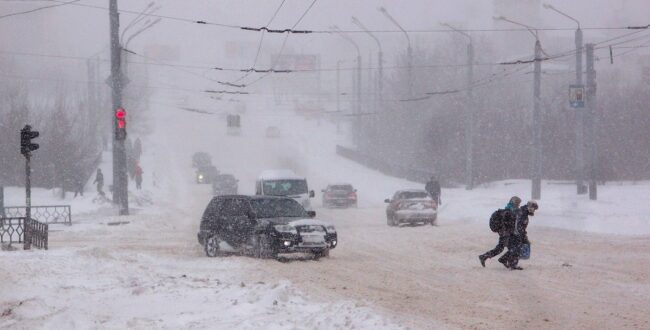 kierowcy zima samochód