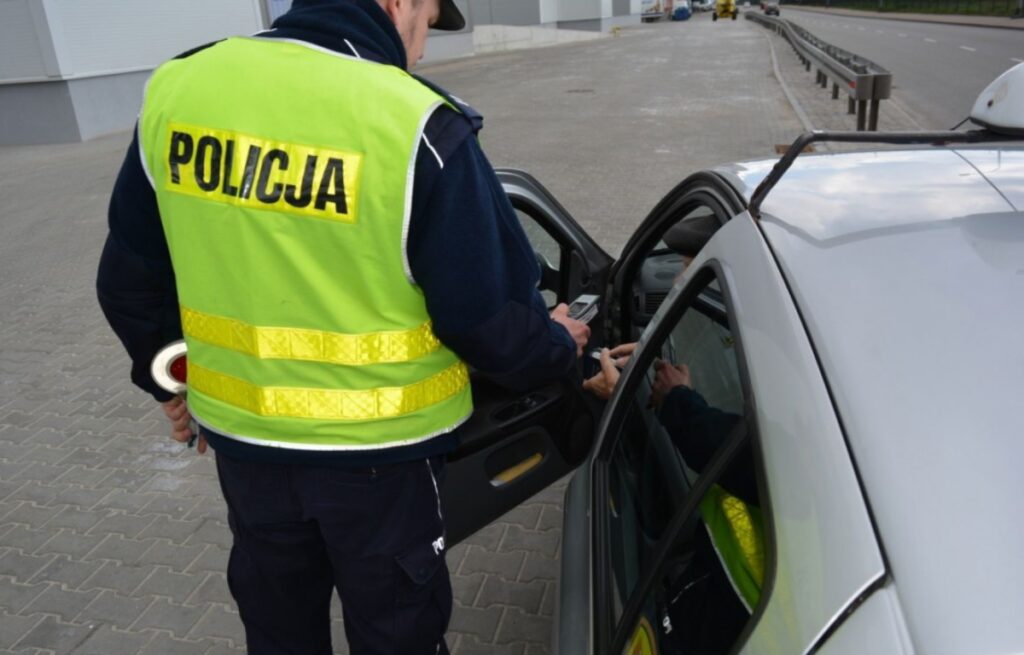 mandat policja kontrola drogowa