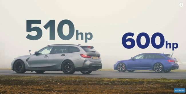 Pojedynek gigantów – BMW M3 Touring vs Audi RS6 – które kombi okazało się szybsze?!