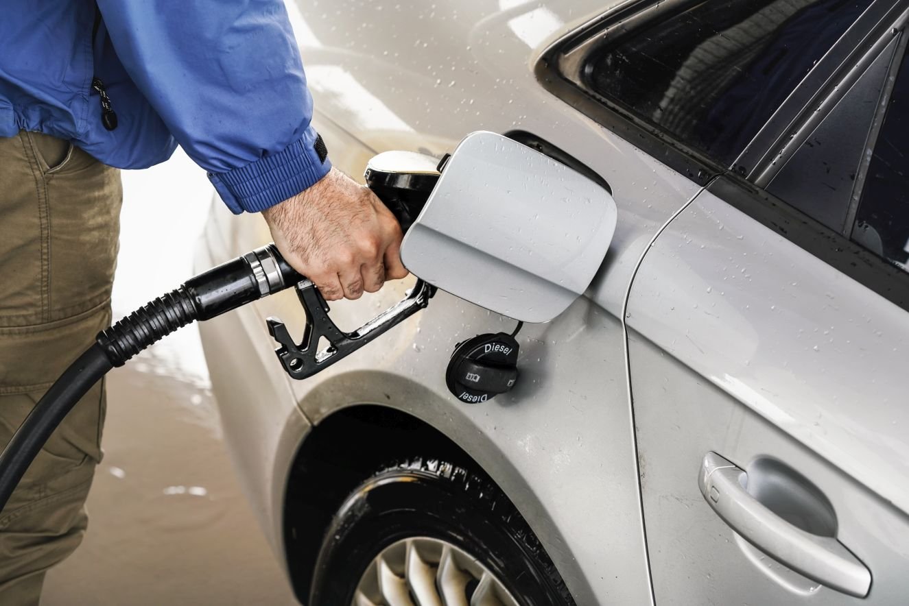 diesel paliwo stacja