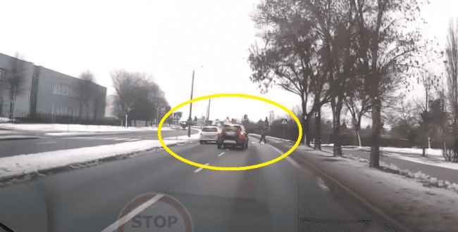 wyprzedzanie policja przejście dla pieszych pieszy mandat