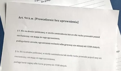 Zaledwie 37 lat i 16 razy karana za jazdę bez uprawnień. Ta Polka pobiła niechlubny rekord?