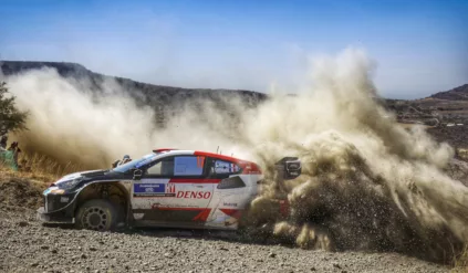 Rajd Meksyku / Sebastien Ogier / Toyota GR Yaris Rally1 / WRC / 2023