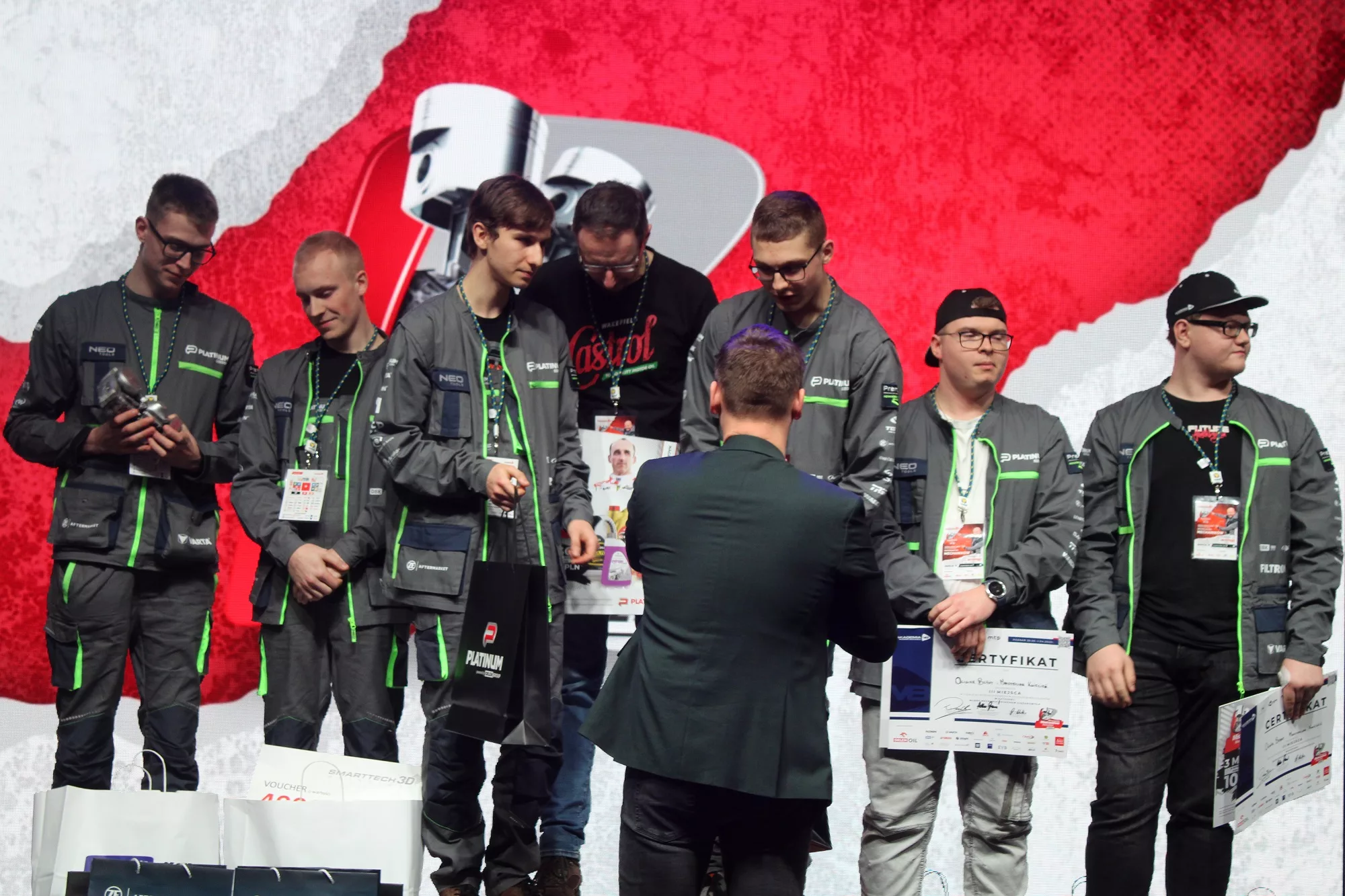 Mistrzostwa Mechaników / podium / 31.03.2023