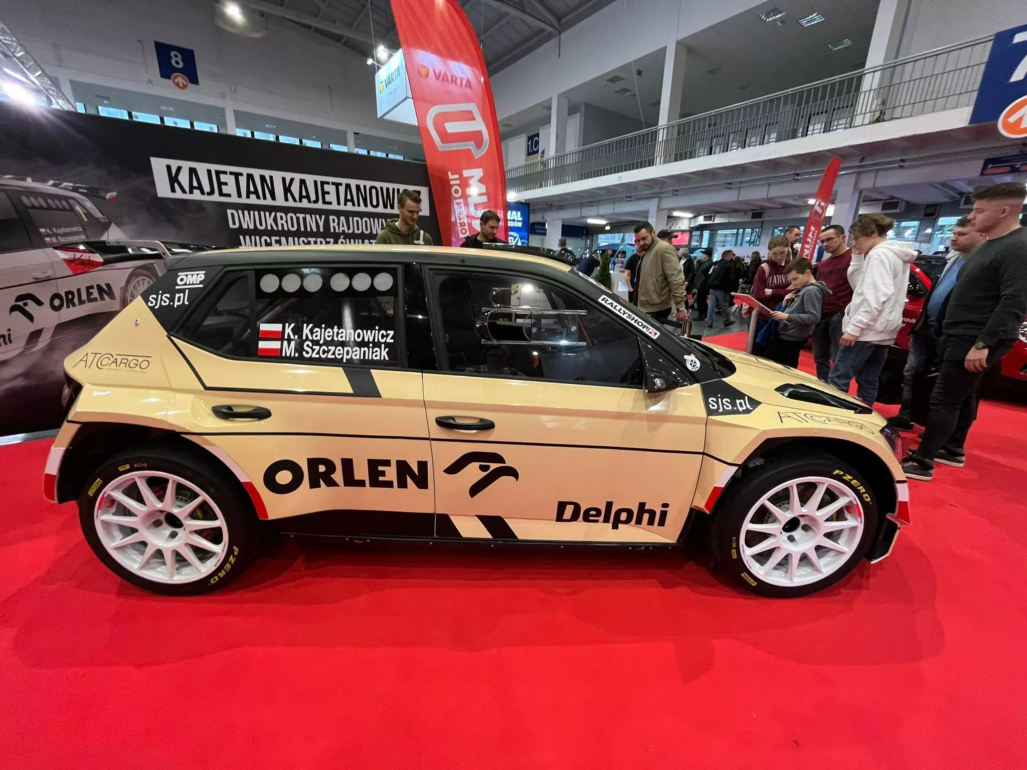 Skoda Fabia Rally2 evo / Kajetan Kajetanowicz / Poznań Motor Show 2023