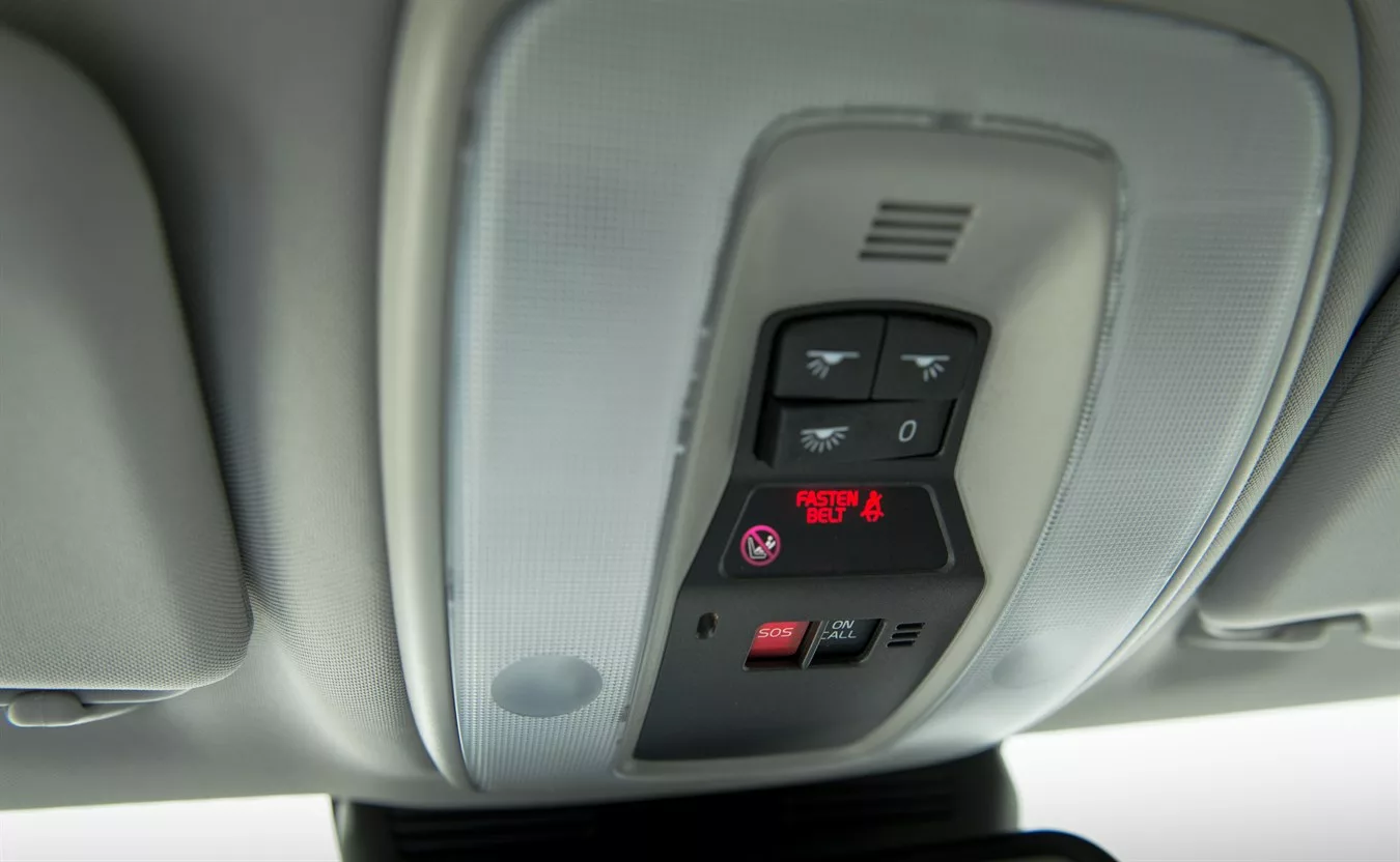 Volvo przycisk on call