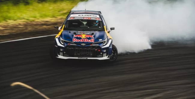 Kalle Rovanpera / Toyota GR Corolla / Formula Drift Japan / 2023