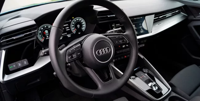 Audi A3 wnętrze