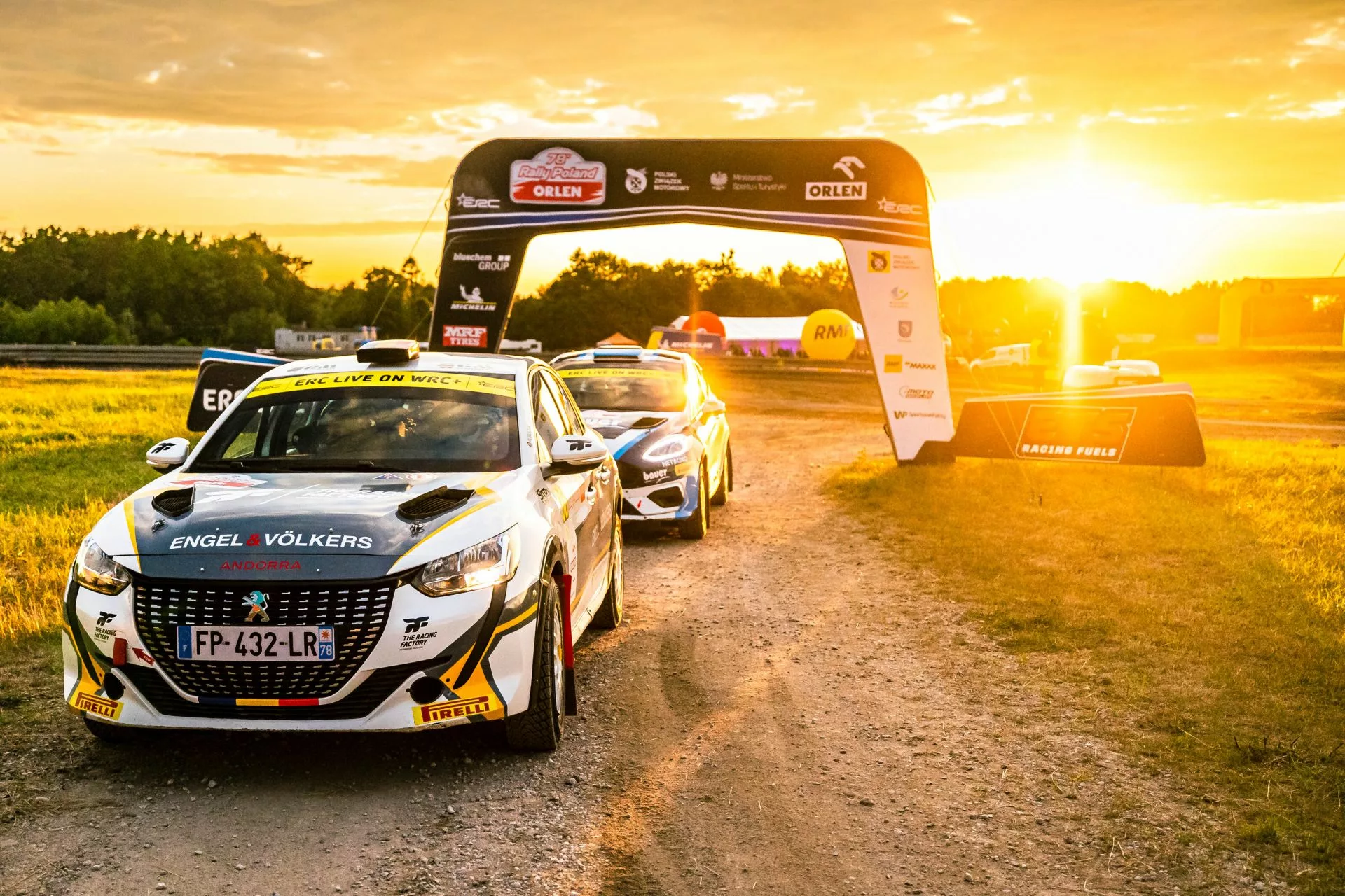 orlen rajd polski mazury mikołajki rajdy samochodowe