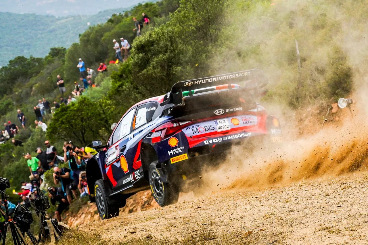 Esapekka Lappi / WRC / Rajd Sardynii / Hyundai i20 N Rally1 / 2023