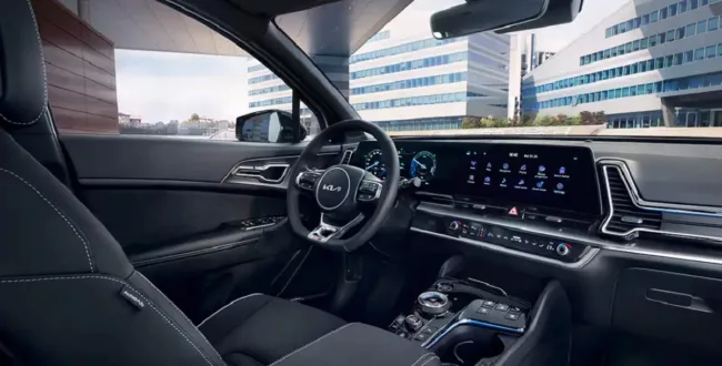 kia suv sportage wnetrze