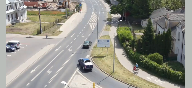 policja dron drony akcja stop znak