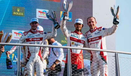 Kubica znów na podium!