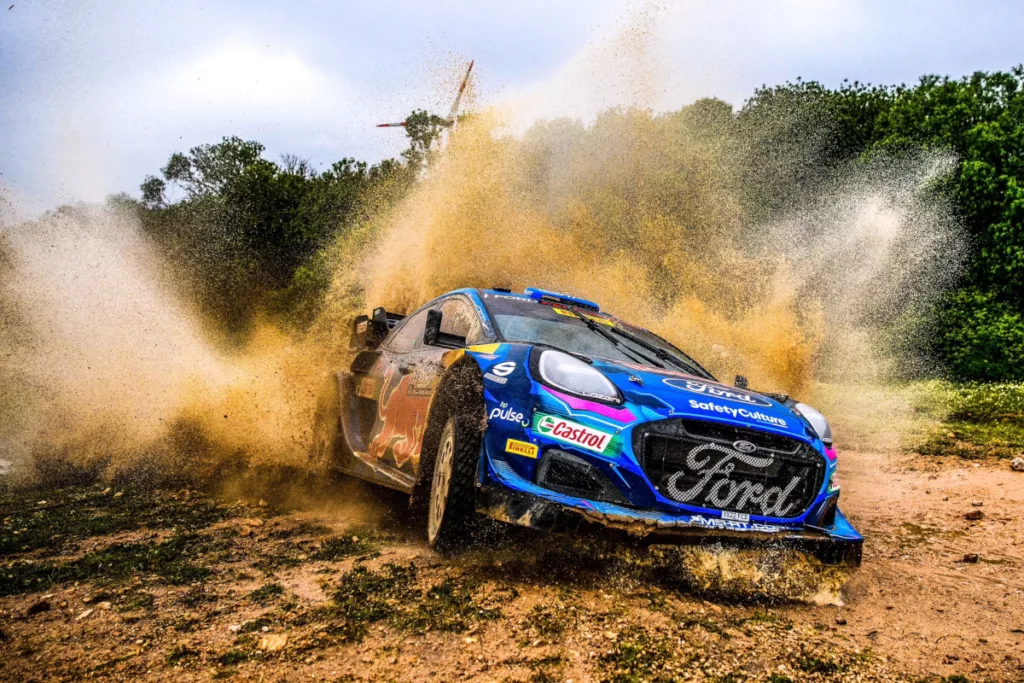 Ott Tanak / Ford Puma Rally 1 / WRC / M-Sport / Rajd Sardynii 2023