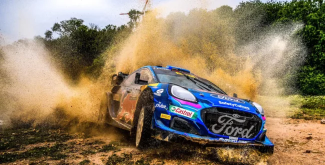 Ott Tanak / Ford Puma Rally 1 / WRC / M-Sport / Rajd Sardynii 2023