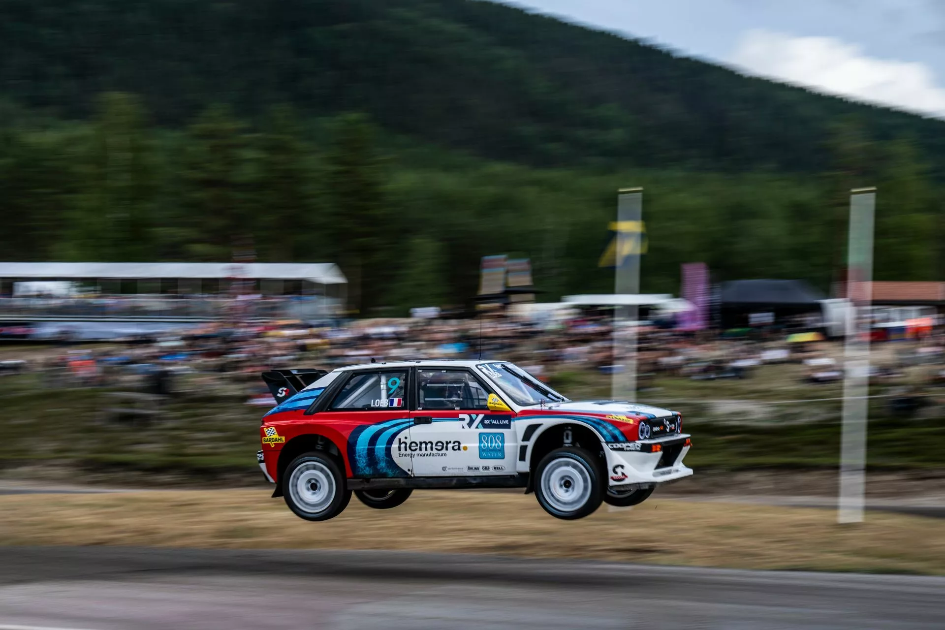 anglia samochód elektryczny samochody elektryczne lancia delta world rx rallycross lydden hill sebastien loeb