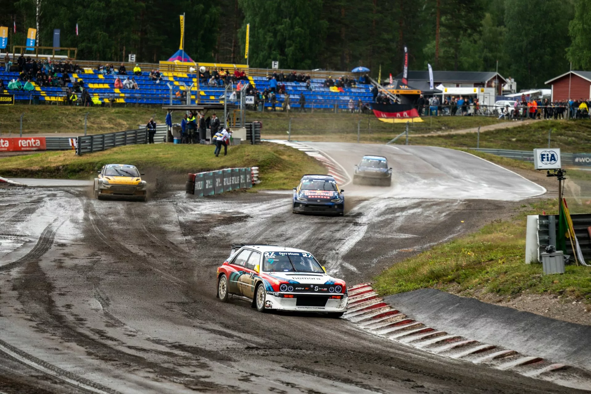 anglia samochód elektryczny samochody elektryczne lancia delta world rx rallycross lydden hill sebastien loeb