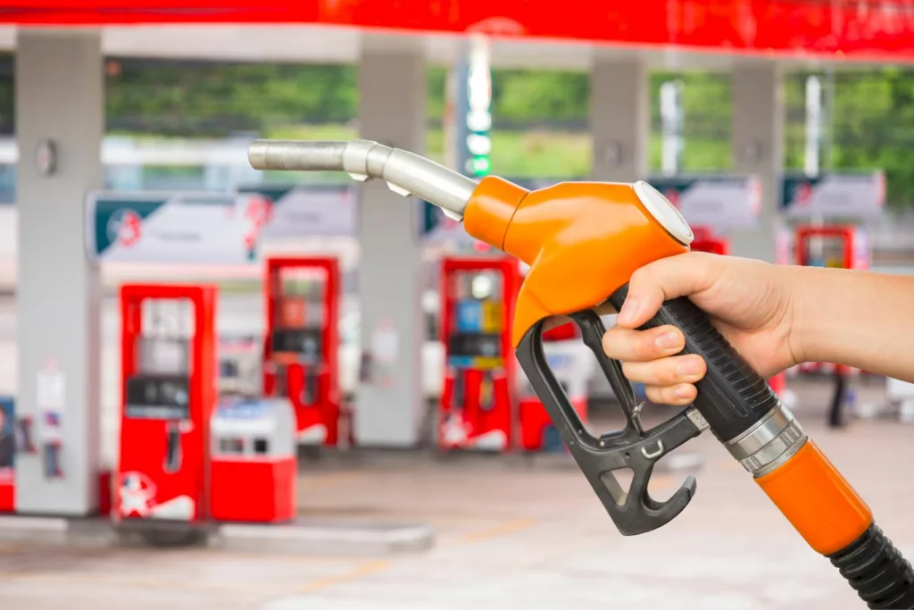 stacja paliw rachunek