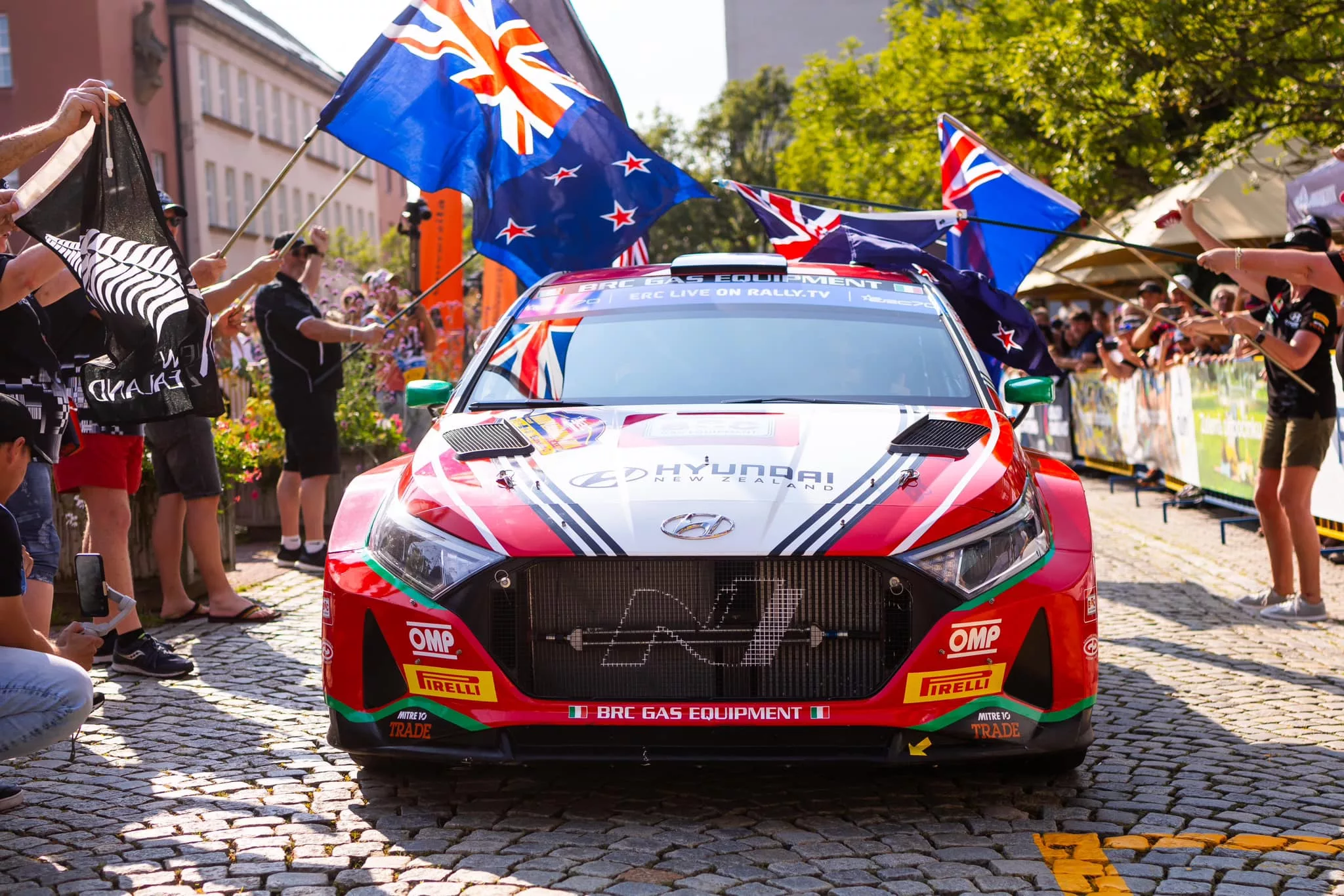 Hayden Paddon / Hyundai i20 N Rally2 / Rajd Barum / ERC 2023