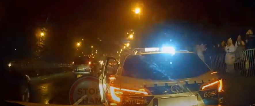 policja wypadek kolizja pojazd uprzywilejowany