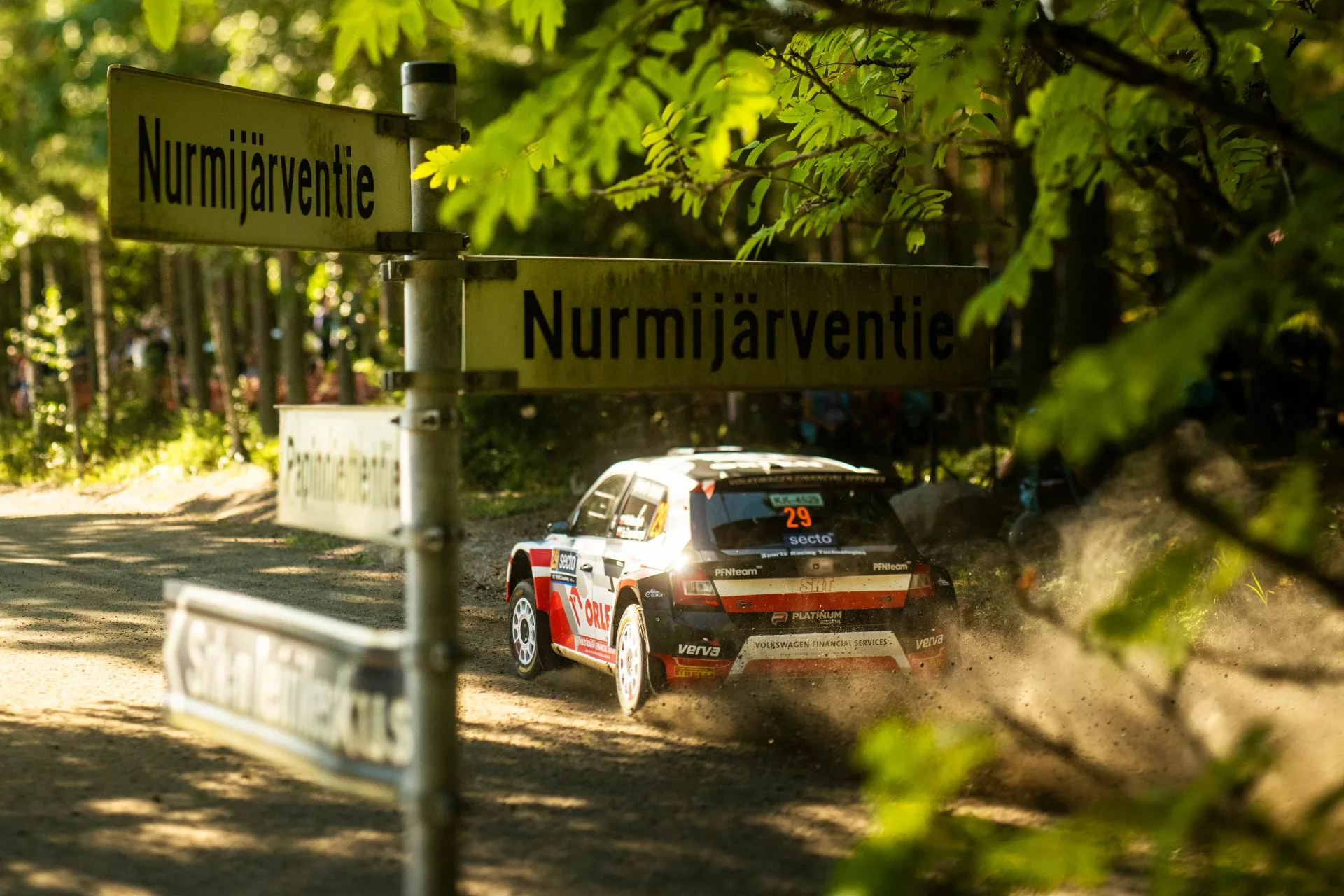 wrc rajd finlandii rajdy samochodowe finlandia